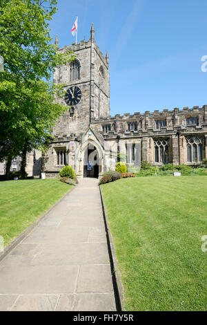 L'église Holy Trinity, Skipton, Yorkshire, Angleterre Banque D'Images