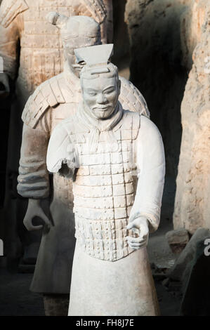 Musée de la terre cuite, mausolée du premier empereur Qin, Xian, Province du Shaanxi, Chine Banque D'Images