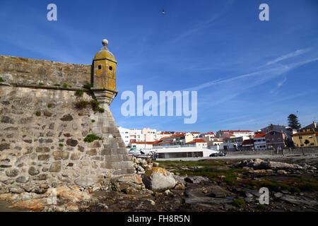 Château de forte da Lagerteira, Vila Praia de Ancora, province de Minho, nord du Portugal Banque D'Images