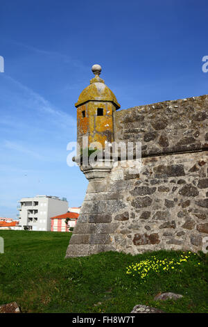 Château de forte da Lagerteira, Vila Praia de Ancora, province de Minho, nord du Portugal Banque D'Images