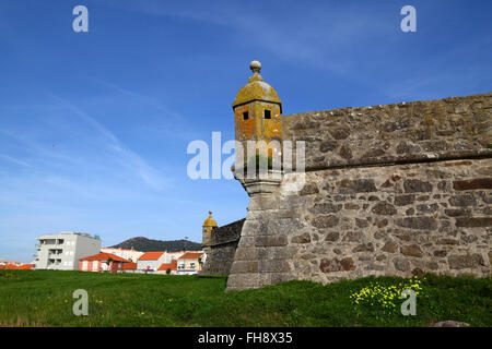 Château de forte da Lagerteira, Vila Praia de Ancora, province de Minho, nord du Portugal Banque D'Images