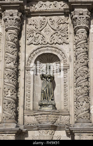 Basilique de San Francisco, Communauté andine de style baroque, construit entre le xvie et le xviiie siècle. La Paz Banque D'Images