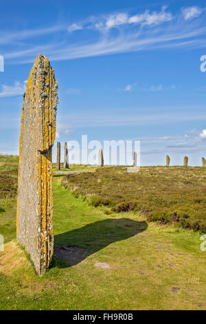 Anneau de Shetlands Orkney Islands UK Banque D'Images