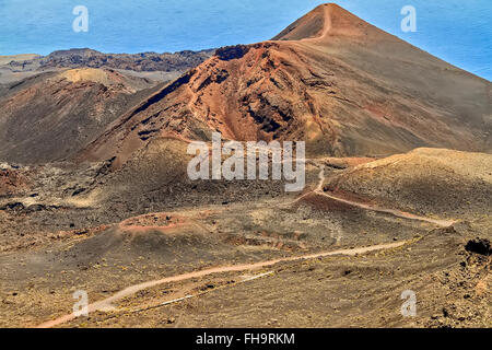 San Antonio Volcano Santa Cruz La Palma Espagne Banque D'Images