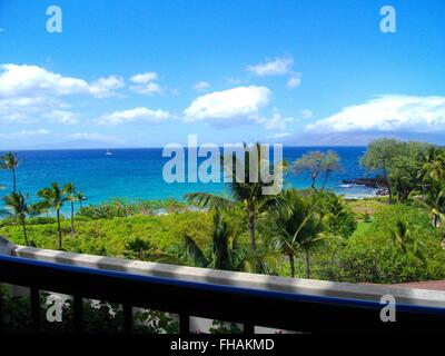 L'océan de l'hawaïenne Lanai Banque D'Images