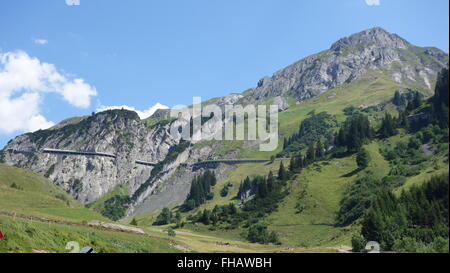 Col de l'Arlberg Banque D'Images