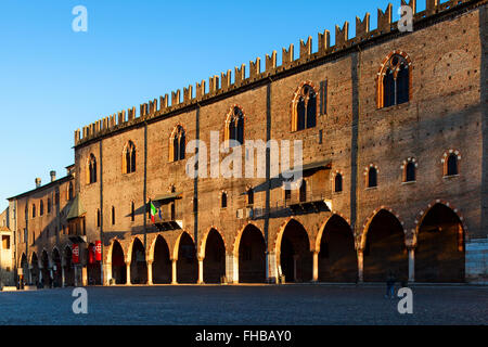 Palais ducal de la ville de Mantova Banque D'Images