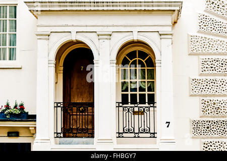 Maison à Belgravia, Londres Banque D'Images