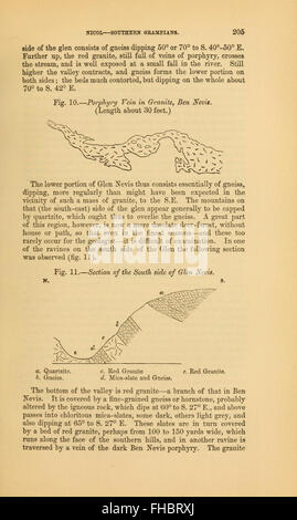 The Quarterly Journal of the Geological Society of London, une publication périodique consacrée à la géologie, disponible dans les bibliothèques Smithsonian Banque D'Images