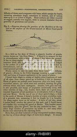 Un autre volume du Quarterly Journal, consacré à la présentation des études géologiques et des résultats de recherche de la Geological Society of London. Banque D'Images