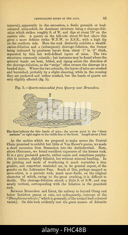 Une prestigieuse revue académique axée sur la recherche et les études géologiques, publiée par la Geological Society of London Banque D'Images