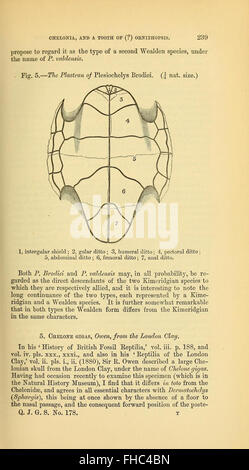 Revue périodique publiée par la Geological Society of London, présentant des études géologiques, des recherches et des progrès dans le domaine. Banque D'Images
