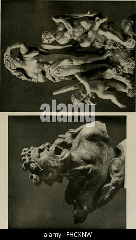 Une publication de 1914 consacrée à l'art baroque et rococo allemand, publiée à la suite de l'exposition sur l'art allemand du 1914e siècle, présentant des œuvres importantes de 1650 à 1800. Banque D'Images