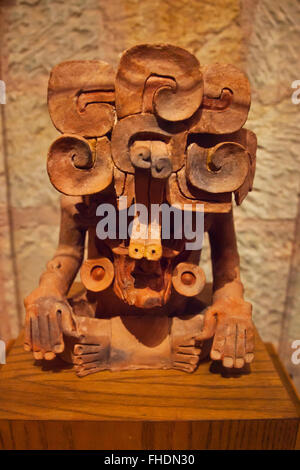 ZAPOTEC chiffres provenant de tombes dans le musée culturel d'OAXACA ou Museo de las Culturas de Oaxaca - Mexique Banque D'Images