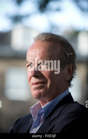 L'auteur britannique à succès légendaire, Martin Amis, à l'Edinburgh International Book Festival, où il a parlé de son nouveau roman intitulé "La zone d'intérêt'. L'événement de trois semaines est le plus grand festival littéraire et a lieu au cours de l'Edinburgh Festival annuel. L'événement vedette de 2014 des conférences et des présentations de plus de 500 auteurs provenant de partout dans le monde et a été la 31e édition du festival. Banque D'Images