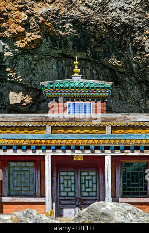 Bogd temple de Tuvkhun Monastery, site du patrimoine culturel de l'UNESCO, Khangai Nuruu Parc National, province, la Mongolie Övörkhangai Banque D'Images