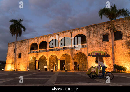 Alcazar de Colon ou Columbus Alcazar, Ciudad capital Colonial, Santo Domingo, République dominicaine, Caraïbes, Amérique Latine, Banque D'Images