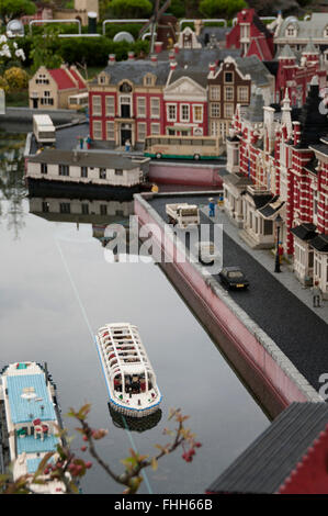 Le parc à thème Legoland. Günzburg. La souabe, la Bavière. Allemagne Banque D'Images