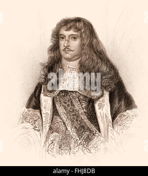 Henry Bennet, 1 comte d'Arlington, en 1618-1685, un état Anglais Banque D'Images