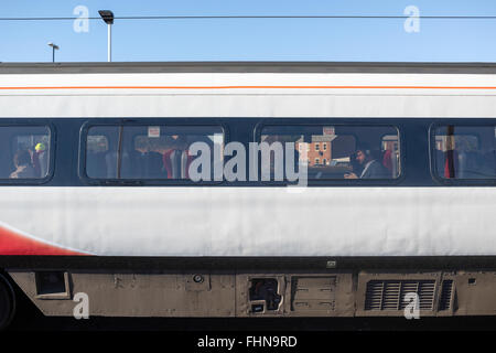 La gare Newark Northgate,Bretagne,UK. Banque D'Images