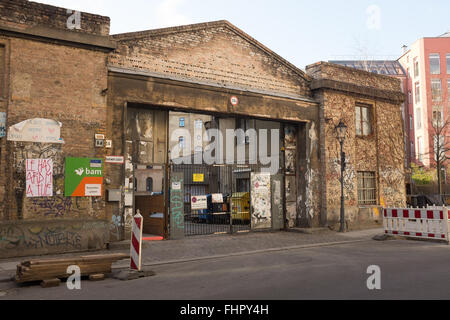 RLIN, 24 février : porte d'entrée arrière du bâtiment '' Postfuhramt à Berlin le 24 février 2016. Banque D'Images