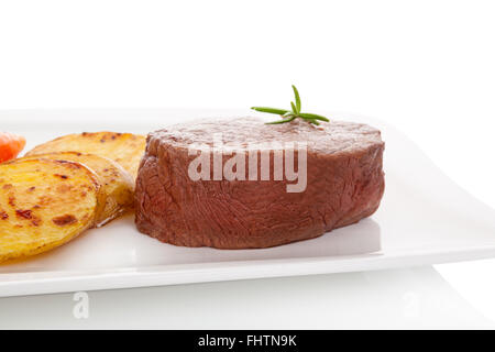 Steak de mignon. Banque D'Images