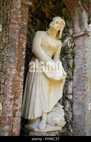 Personnages de pierre à Collodi, villa Garzoni Banque D'Images