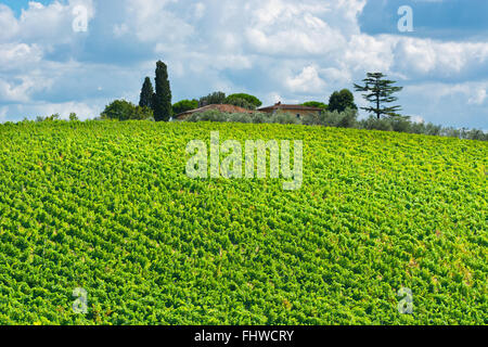 Agritourisme en Toscane Banque D'Images