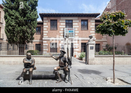 Alcalá de Henares, Espagne. Museo Casa Natal de Cervantes. Banque D'Images