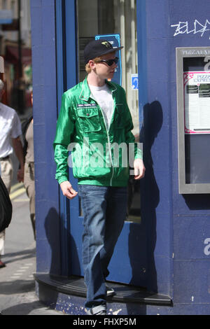 Hutch Dano et Adam Hicks boutique à Londres pour des boissons froides Soho (crédit image © Jack Ludlam) Banque D'Images