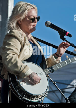 Philadelphie, Pennsylvanie, USA. 31 janvier, 2016. Elle effectue le Roi à Radio 1045 Confiture d'hiver 2016 à Eurosport France Live ! Banque D'Images