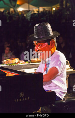 JASON moran et son Fats Waller DANCE PARTY sur la scène de jardin - FESTIVAL DE JAZZ DE MONTEREY Banque D'Images