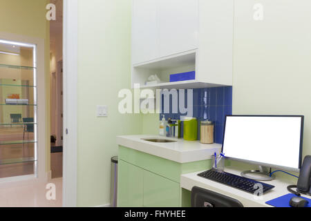 L'intérieur du cabinet du médecin Banque D'Images