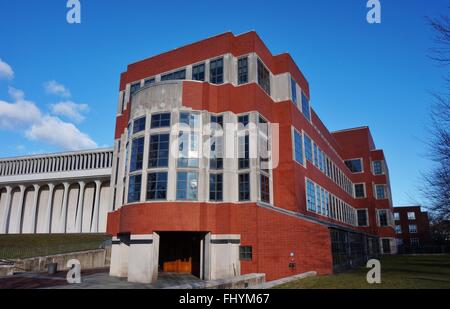 Le Fisher Hall, siège du ministère de l'économie à l'Université de Princeton Banque D'Images