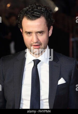 "Papa's Army' Première mondiale à l'Odéon, Leicester Square, Londres avec : Daniel Mays Où : London, Royaume-Uni Quand : 26 Jan 2016 Banque D'Images