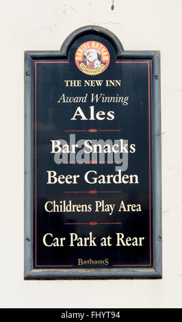 Inscrivez-vous sur le New Inn, Wordsley, West Midlands, England, UK Banque D'Images
