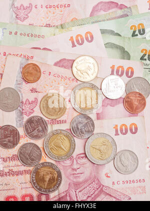 Close up shot of Thai argent Banque D'Images