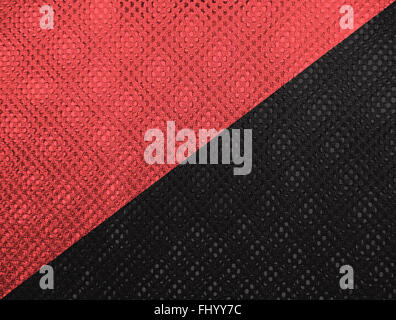 Drapeau rouge et noir du communisme anarchiste et Anarcho Syndacalism Banque D'Images