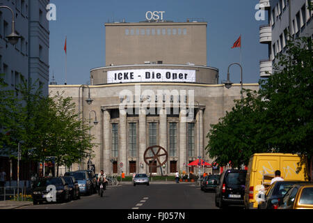 Volksbuehne am Rosa-Luxemburg-Platz, Berlin. Banque D'Images