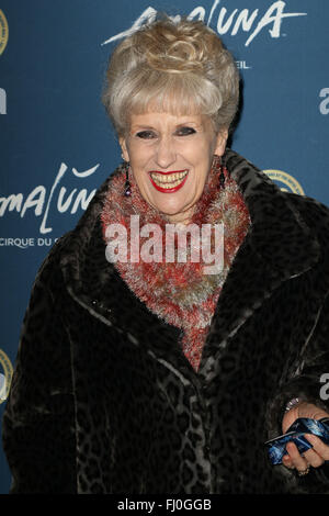 Janvier 19, 2016 - Anita Dobson assister à 'Cirque du Soleil : Amaluna' appuyez sur la nuit, le Royal Albert Hall à Londres, au Royaume-Uni. Banque D'Images