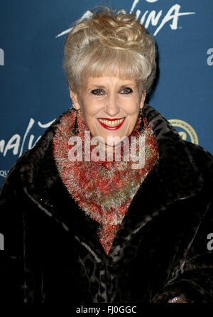 Janvier 19, 2016 - Anita Dobson assister à 'Cirque du Soleil : Amaluna' appuyez sur la nuit, le Royal Albert Hall à Londres, au Royaume-Uni. Banque D'Images