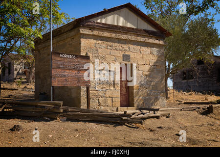 Prison, Hornitos, Californie, 1861 à 1939. Banque D'Images