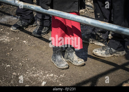 Lancaster, Pennsylvanie, États-Unis. Feb 27, 2016. Vente de boue Amish, qui a lieu tous les printemps à Lancaster, PA. Collecte de fonds pour les services d'incendie 1. Crédit : COLLECTION CRÉATIVE TOLBERT PHOTO/Alamy Live News Banque D'Images