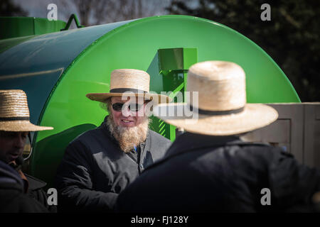 Lancaster, Pennsylvanie, États-Unis. Feb 27, 2016. Vente de boue Amish, qui a lieu tous les printemps à Lancaster, PA. Collecte de fonds pour les services d'incendie 1. Crédit : COLLECTION CRÉATIVE TOLBERT PHOTO/Alamy Live News Banque D'Images