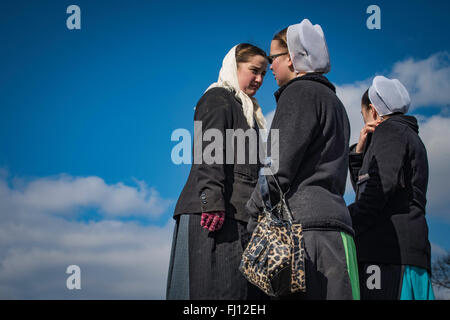 Lancaster, Pennsylvanie, États-Unis. Feb 27, 2016. Vente de boue Amish, qui a lieu tous les printemps à Lancaster, PA. Collecte de fonds pour les services d'incendie 1. Crédit : COLLECTION CRÉATIVE TOLBERT PHOTO/Alamy Live News Banque D'Images