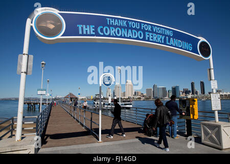 Coronado Island, San Diego, California, USA Banque D'Images