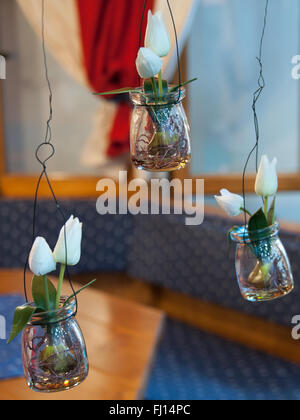 Munich, Allemagne. Feb 26, 2016. Les fleurs peuvent être vus à l'artisanat International IHM juste à Munich, Allemagne, 26 février 2016. Photo : Amélie Sachs/dpa/Alamy Live News Banque D'Images