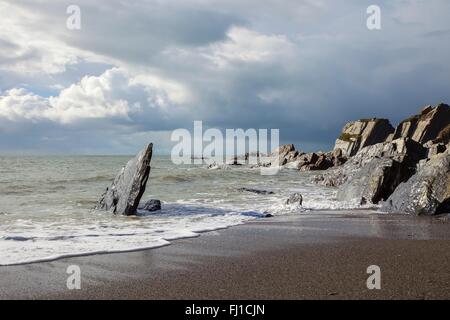 Ayrmer Cove, Devon, Angleterre Banque D'Images
