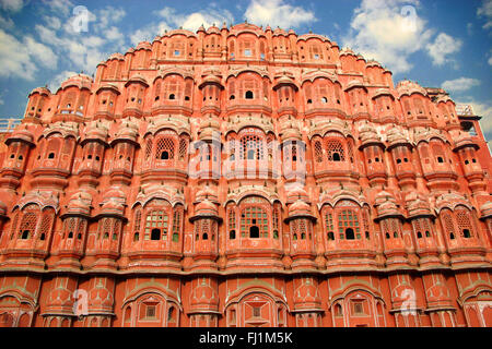 Hawa Mahal, Palais de vent , Jaipur , Rajasthan , Inde (architecture)