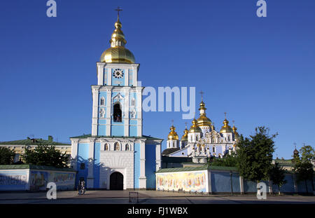 Cathédrale Saint-Michel-au-Dôme-dor - la célèbre église complexe dans Kiev, Ukraine Banque D'Images